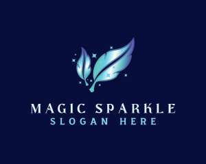 Magic Feather Quill logo design