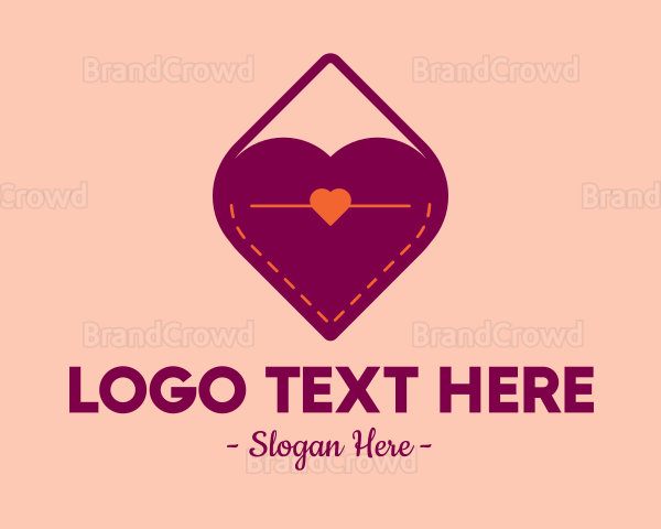 Purple Heart Bag Logo