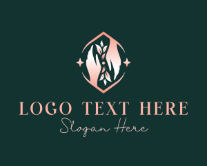 Yogi - Flower Hand Beauty logo design