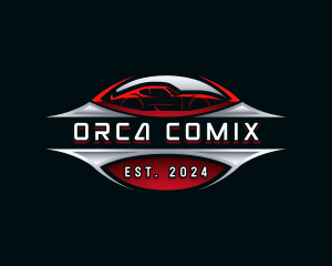 Drag Racing - Car Vehicle Automotive logo design