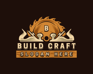 Wood Craft Tools logo design