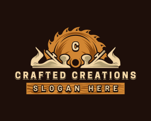 Wood Craft Tools logo design