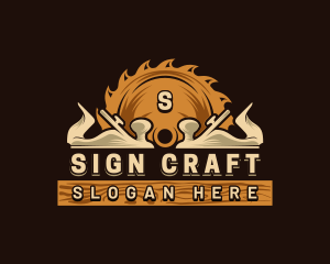 Wood Craft Tools logo design