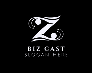 Dress - Elegant Cursive Letter Z logo design