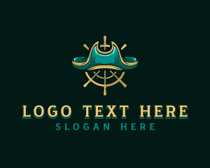 Pirate Captain Hat Logo