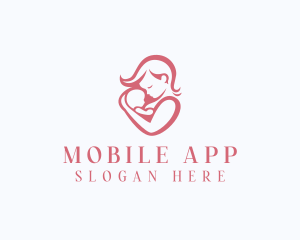 Breastfeeding Mother Baby Logo