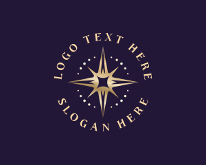 Direction - Star Compass Locator logo design