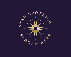 Star Compass Locator logo design