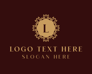 Salon - Luxury Floral Beauty logo design