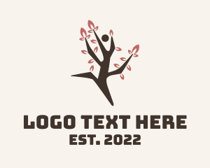 Sustainable - Wellness Tree Spa logo design