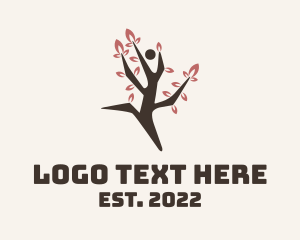 Natural Products - Wellness Tree Spa logo design