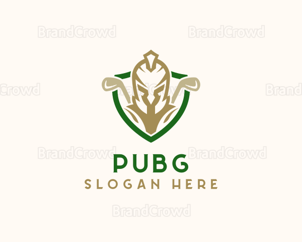 Spartan Golf Shield Logo