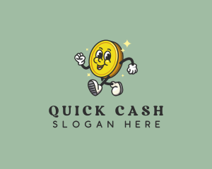 Loan - Money Coin Entrepreneur logo design