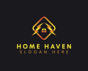 Residential - Residential Home Electricity logo design