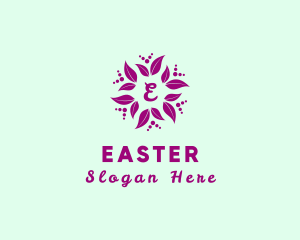 Vegan - Organic Wellness Leaf logo design