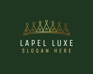 Luxe Royal Crown Jewelry logo design