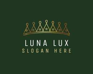 Luxe Royal Crown Jewelry logo design