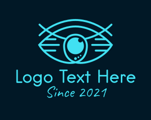 Optometrist - Cyber Security Eye logo design