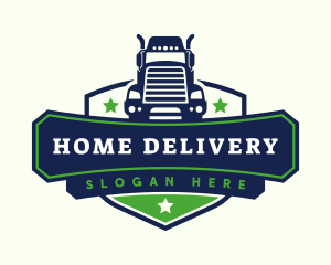 Truck Automotive Logistic logo design