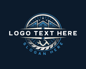 Hammer - Hammer Wrench Builder logo design