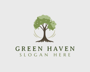 Foliage - Natural Organic Tree logo design