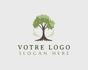 Leaves - Natural Organic Tree logo design