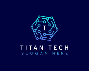 Cyber Technology Software logo design