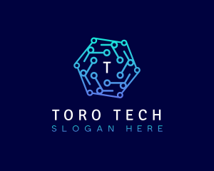 Cyber Technology Software logo design