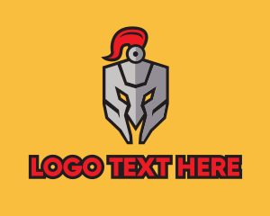Knight - Knight Helmet Plume logo design