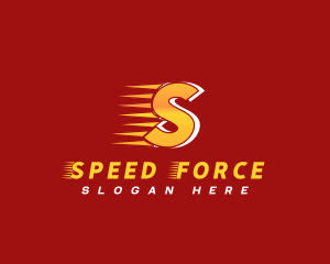 Logistics Speed Racing logo design