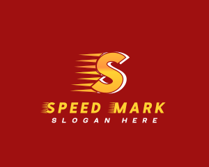 Logistics Speed Racing logo design