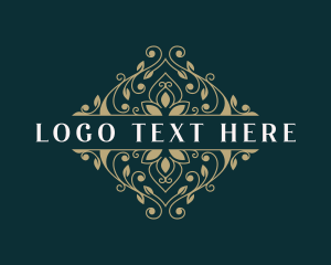 Elegant Flower Vine Logo