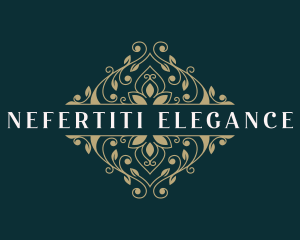 Elegant Flower Vine logo design