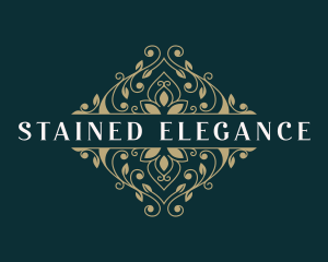 Elegant Flower Vine logo design