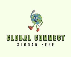 Globe - Earth Globe Nature logo design