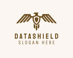 Falcon Shield Crest Logo