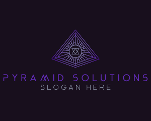 Pyramid - Technology Pyramid logo design