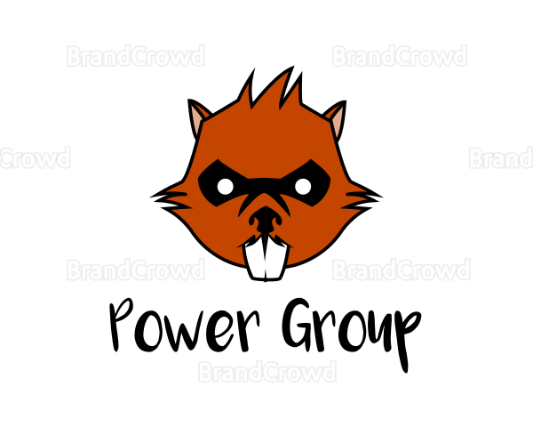 Wild Brown Beaver Logo