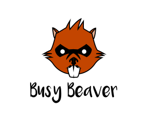 Wild Brown Beaver  logo design