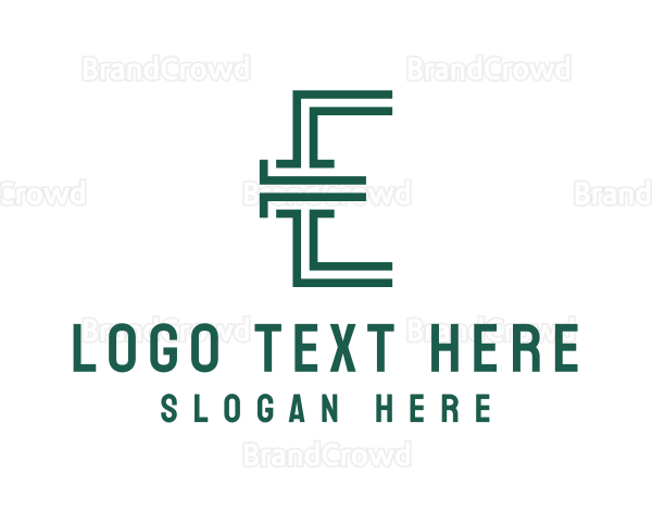 Industrial Engineering Construction Logo