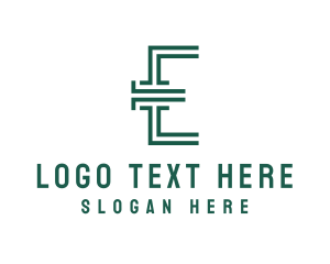 Industrial Engineering Construction Logo