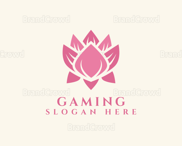 Lotus Flower Wellness Logo