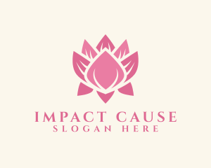 Lotus Flower Wellness Logo