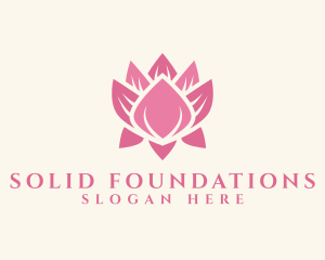 Lotus Flower Wellness Logo