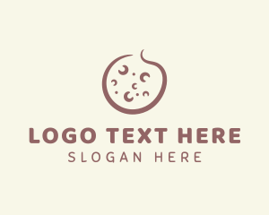 Sweets - Choco Chip Cookie logo design