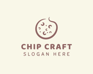 Choco Chip Cookie logo design