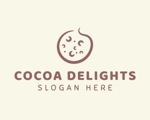 Choco Chip Cookie logo design