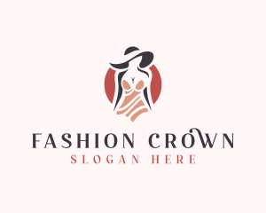 Woman Fashion Lingerie logo design