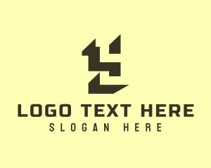 Industrial - Edgy Shadow Letter Y logo design