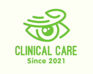 Natural Eye Clinic logo design